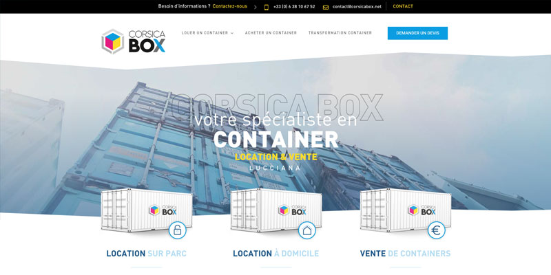 Corsica Box Site Web